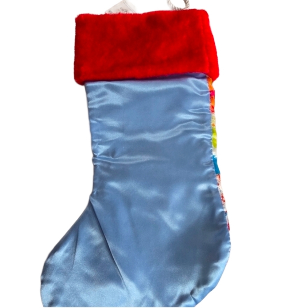 Bob Ross Christmas Stocking Happy Accidents Kurt Adler NWT - Picture 2 of 2